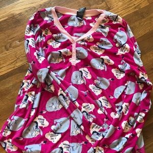 Disney Eeyore Pajama Shirt